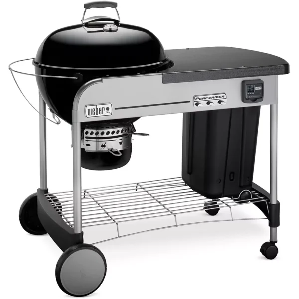Barbacoa de carbón WEBER Performer premium GBS 57 cm Negro