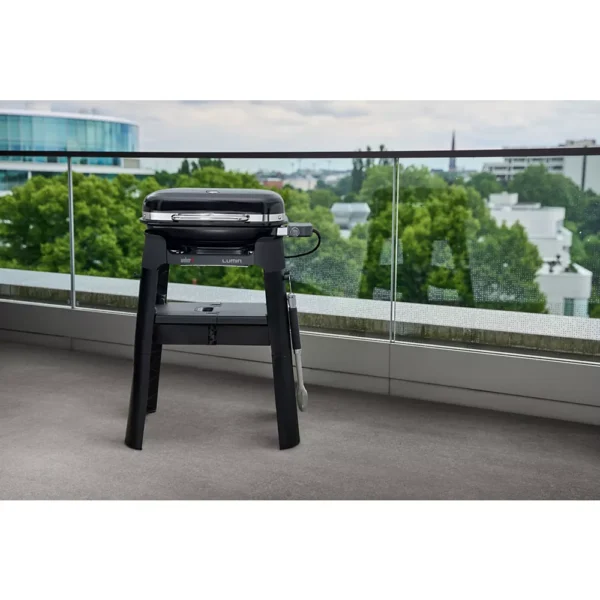 Barbacoa eléctrica WEBER Soporte Lumin Negro - Imagen 8