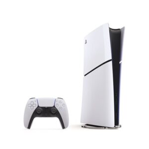 Consola digital Sony PS5 Slim Edition blanco y negro