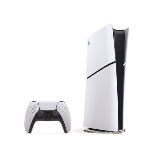 Consola digital Sony PS5 Slim Edition blanco y negro