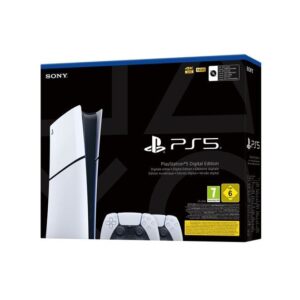 Consola Sony PS5 Slim Digital Edition + 2º Mando DualSense Blanco
