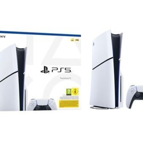 Consola Sony PS5 Slim Edición Estándar Blanco y Negro